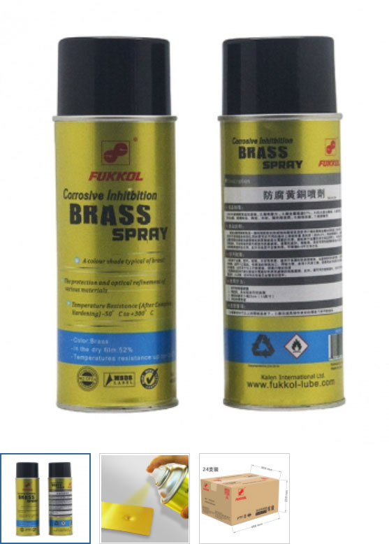 FUKKOL Brass corrsive Inhibtion Spray Paint
